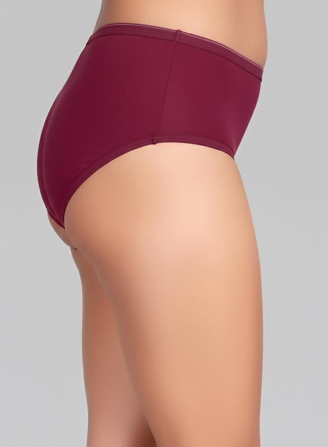 Clovia Pack of 3-Mid Hipster Bikini with Inner Elastic - Cotton - Image 5